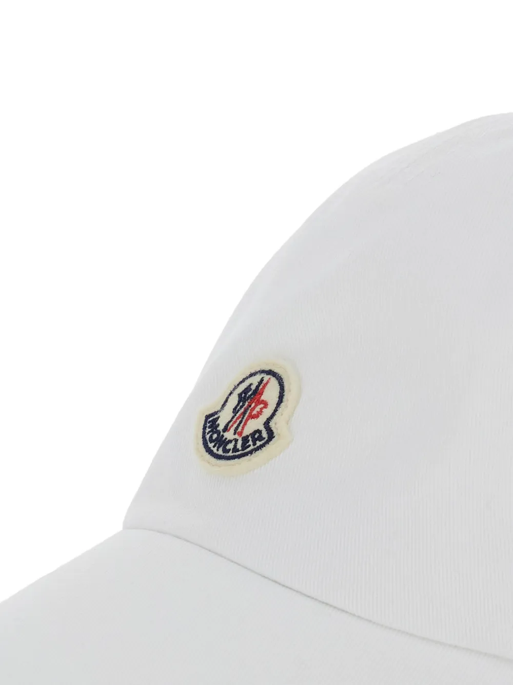  Moncler Enfant Logo-patch Baseball Cap - White 