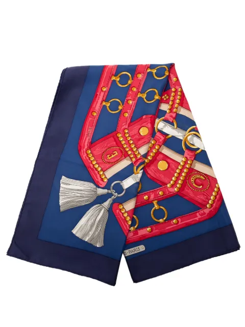 Hermès Pre-Owned 2010-2025 Aux Champs Silk Scarf scarves