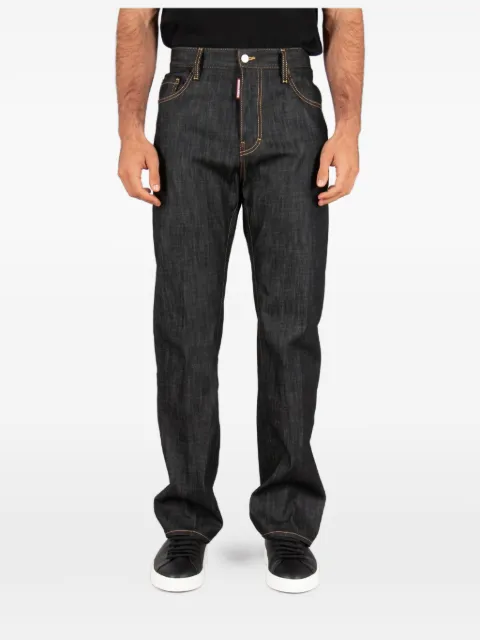 DSQUARED2 topstitching trousers