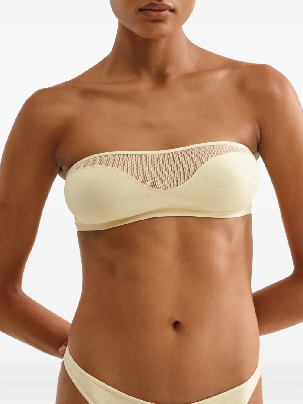 ERES Première bandeau bikinitop Beige