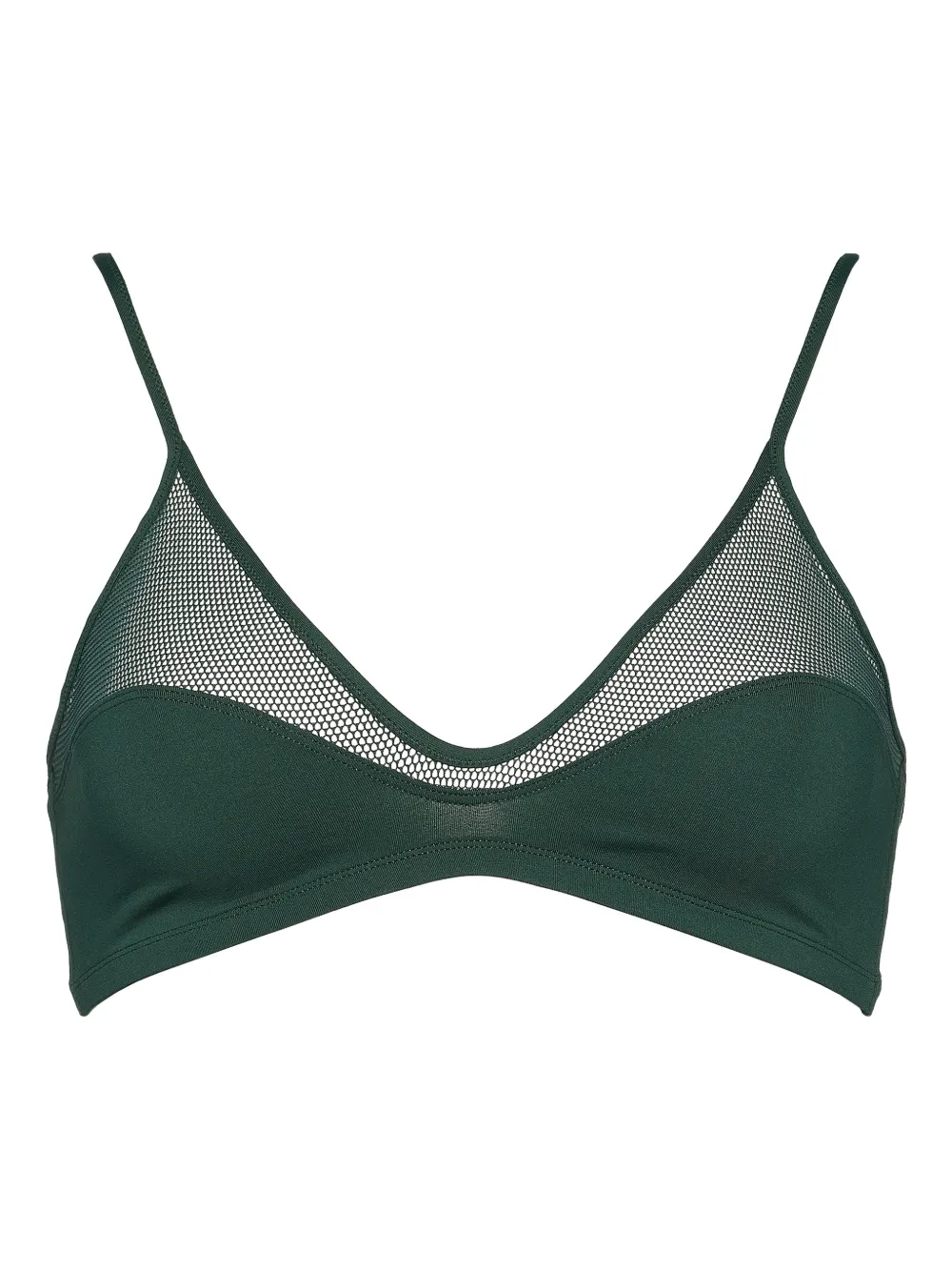 ERES Top bikini a triangolo Complice - Verde