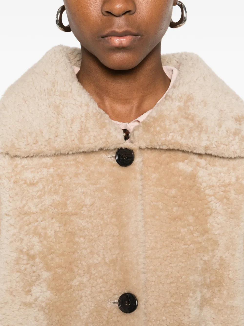 Arma Isabella omkeerbare lammy jas Beige