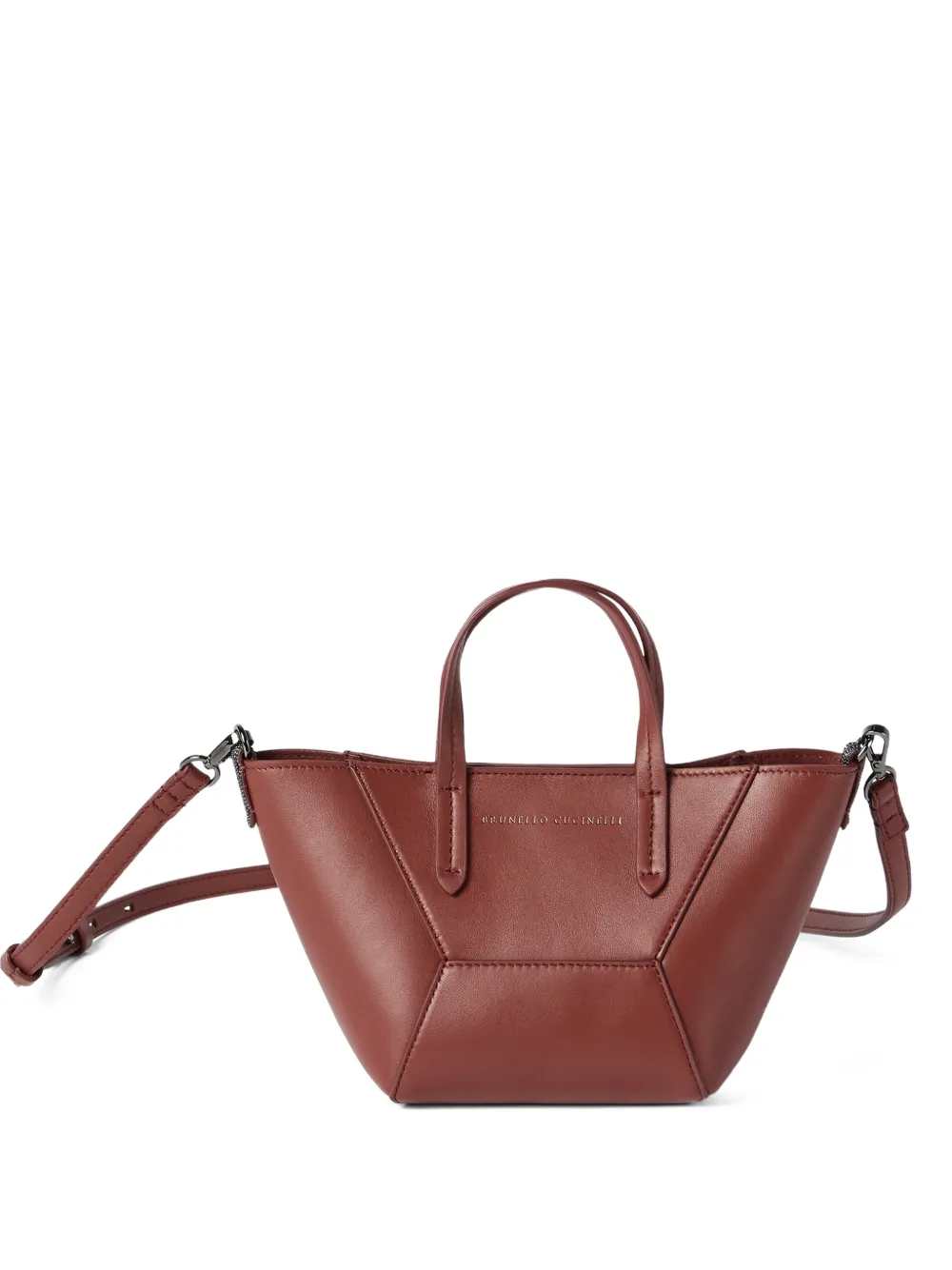 Brunello Cucinelli tote BC Duo mini | naranja | Image 1