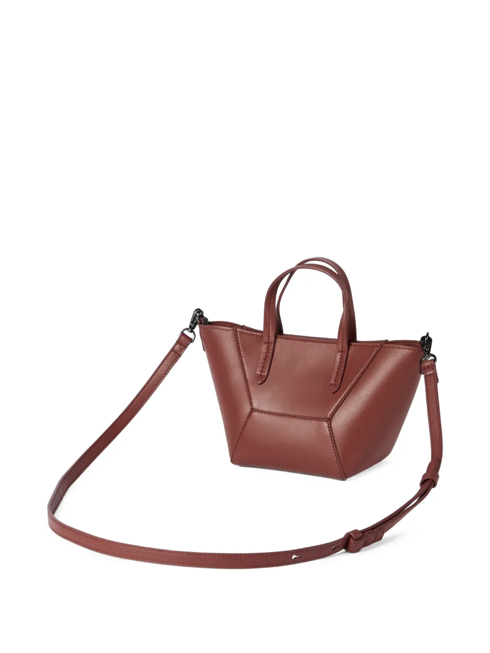 Mini Bc Duo Leather Tote Bag