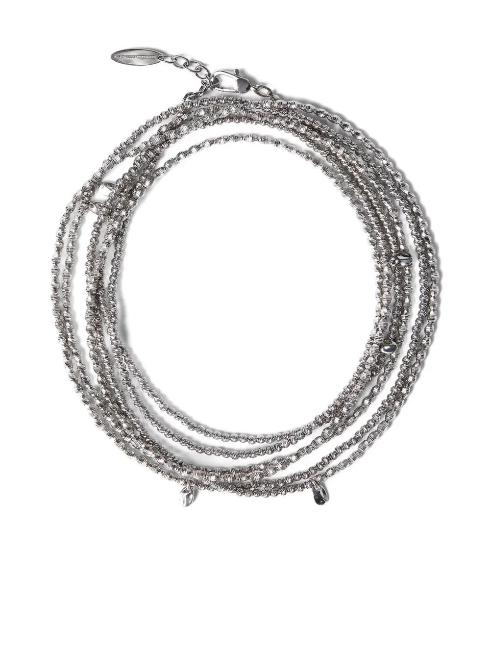 Brunello Cucinelli Bracciale con ciondolo - Argento
