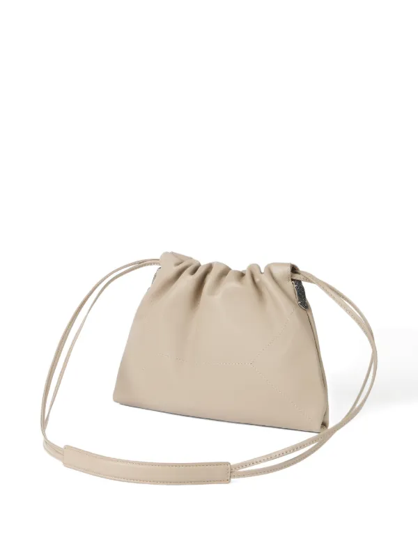 Brunello Cucinelli BC Duo モニーレディテール レザーショルダー