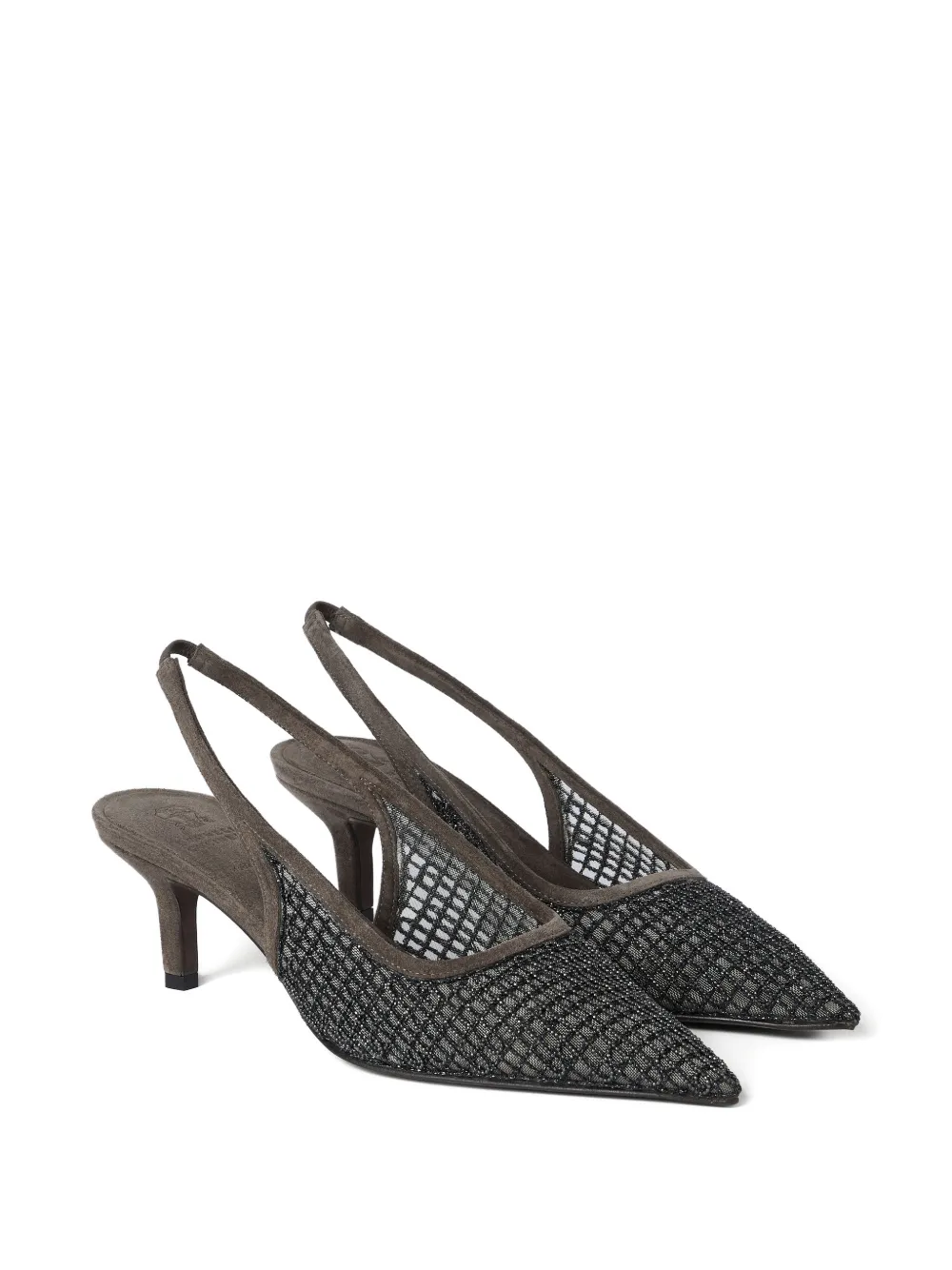 Brunello Cucinelli Slingback pumps Bruin