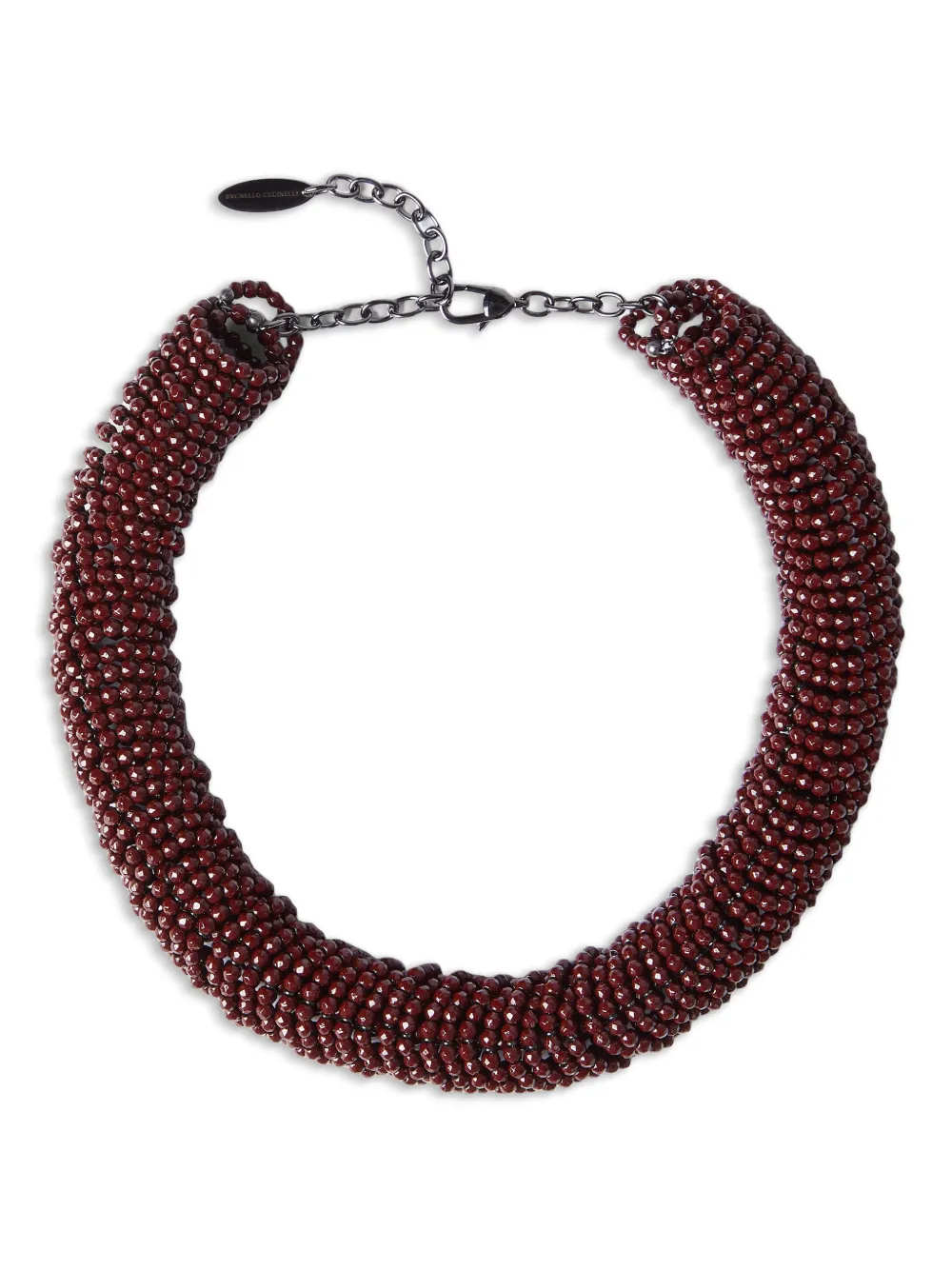 Brunello Cucinelli Choker regolabile - Rosso