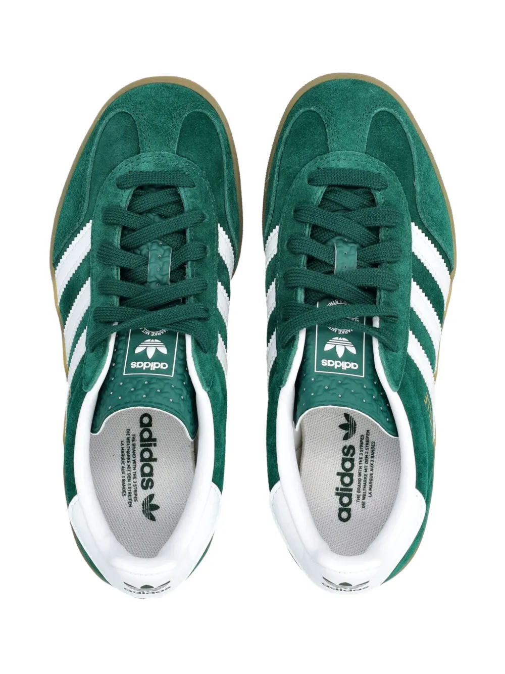 Adidas Originals Adidas Kids Gazelle Indoor Green Suede Sneakers In Green