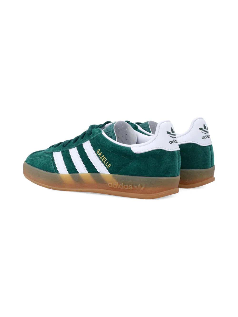 Adidas Originals Adidas Kids Gazelle Indoor Green Suede Sneakers In Green