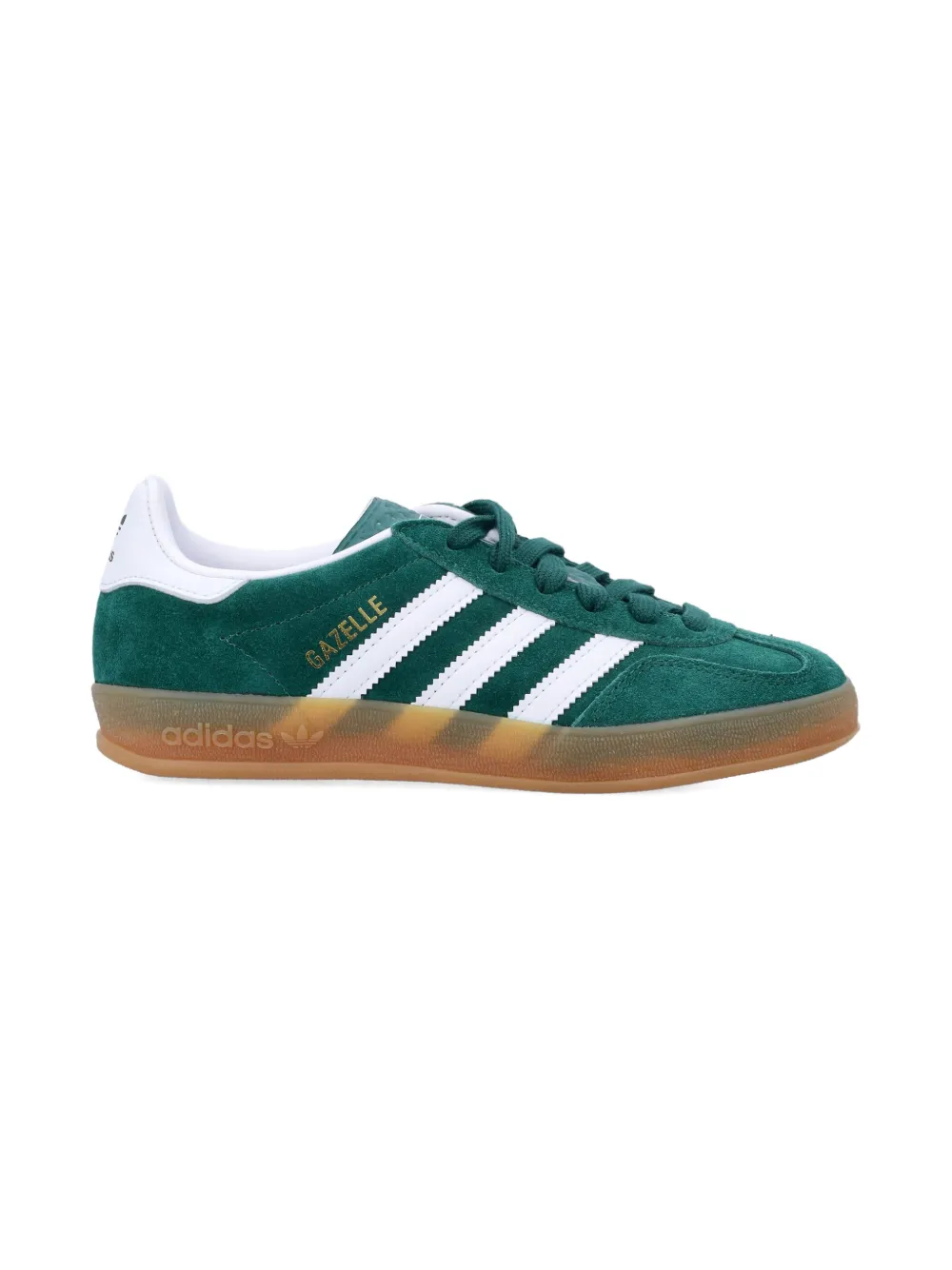 Adidas Originals Adidas Kids Gazelle Indoor Green Suede Sneakers In Green