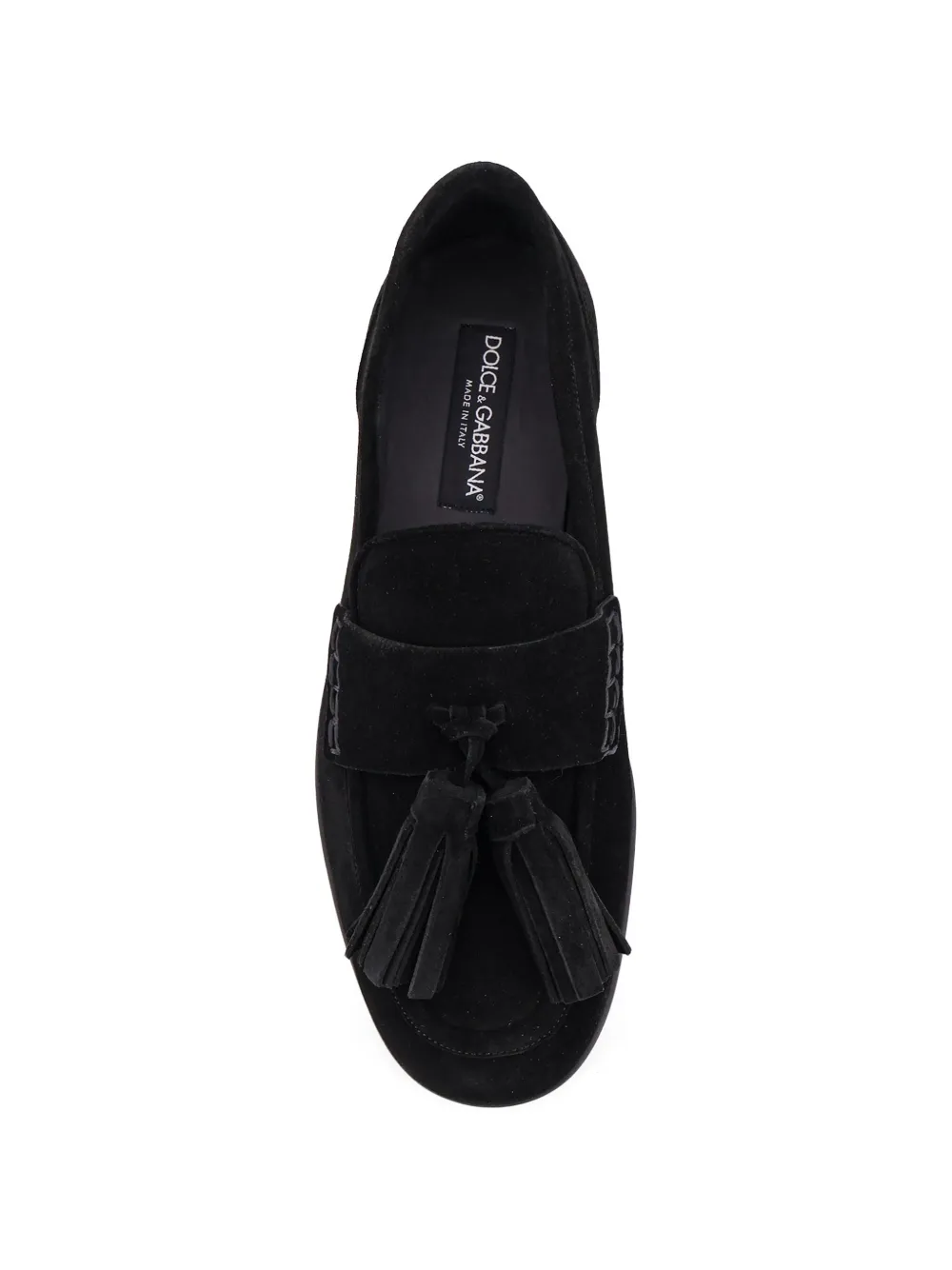 Dolce & Gabbana Loafers met kwastjes Zwart
