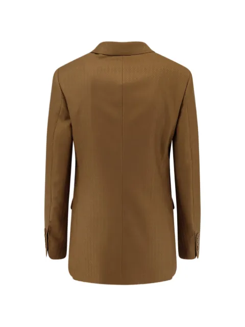 Burberry Siora herringbone pocket blazer