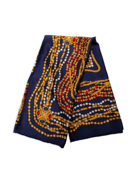 CHANEL Pre-Owned 1990-2010 Gripoix Silk Scarf scarves
