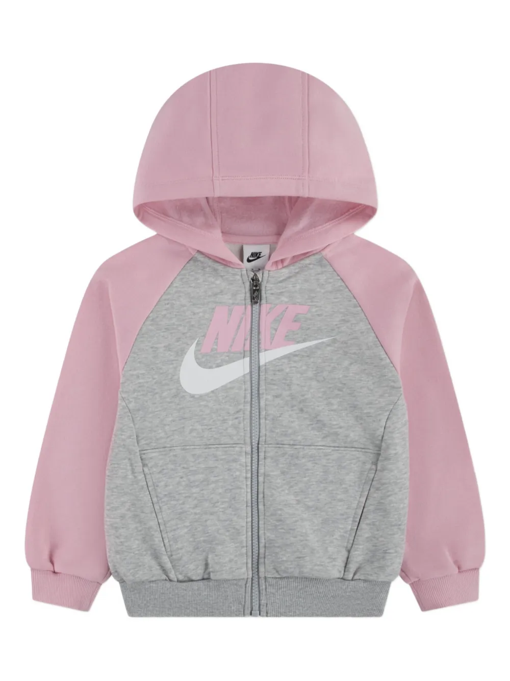 Nike Kids logo-detail tracksuit (set of three) Roze