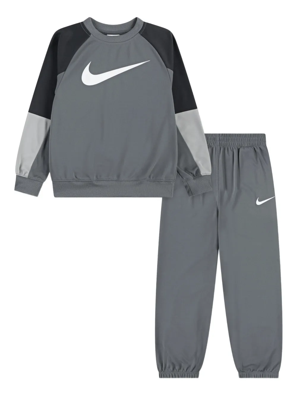 Nike Kids logo tracksuit - Grigio