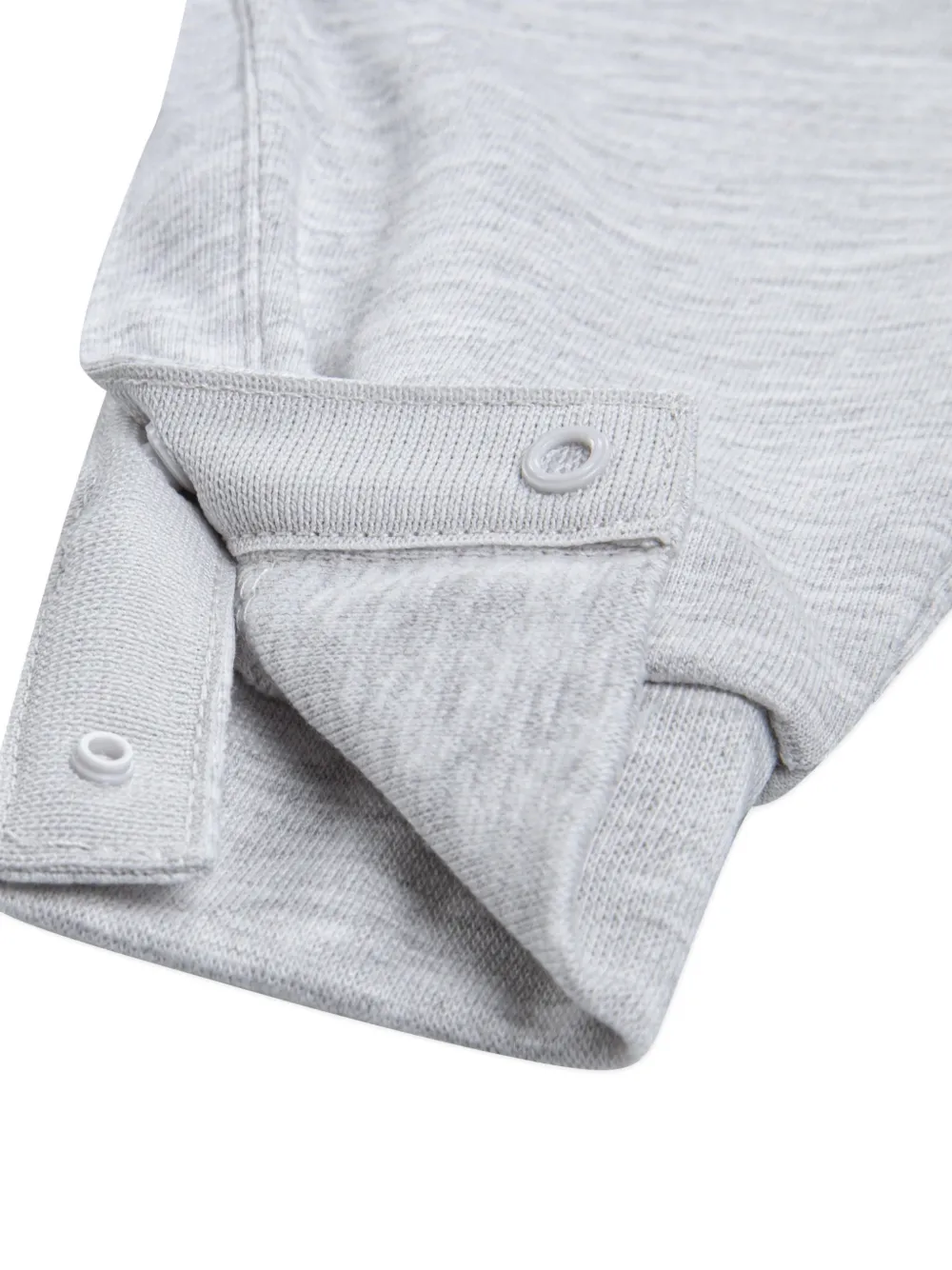 Nike Kids logo-detail babywear Grijs