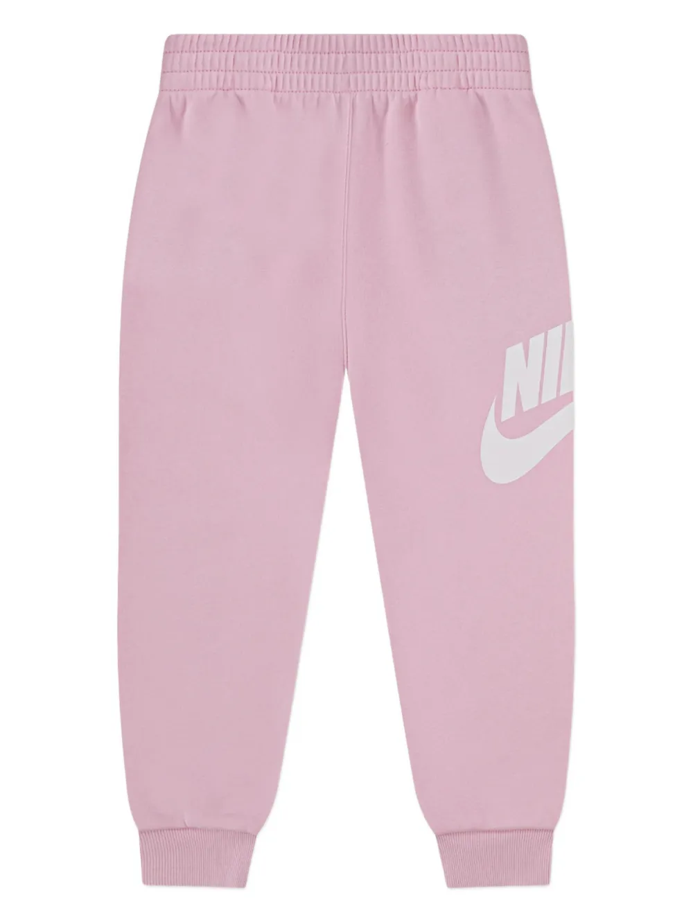 Nike Kids logo-detail hooded tracksuit Roze