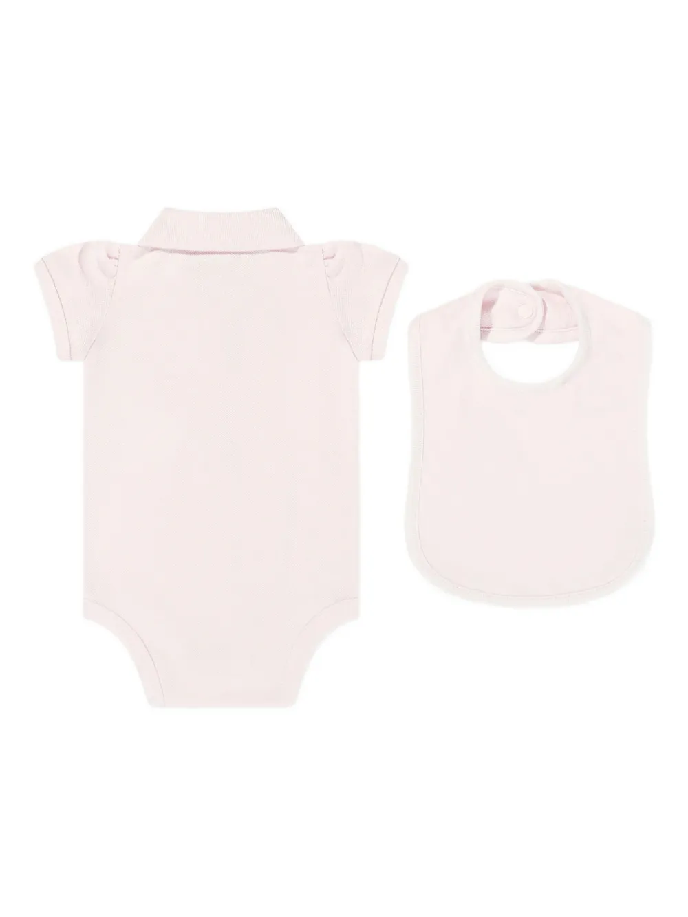 POLO RALPH LAUREN KIDS polo embroidered babywear - Roze