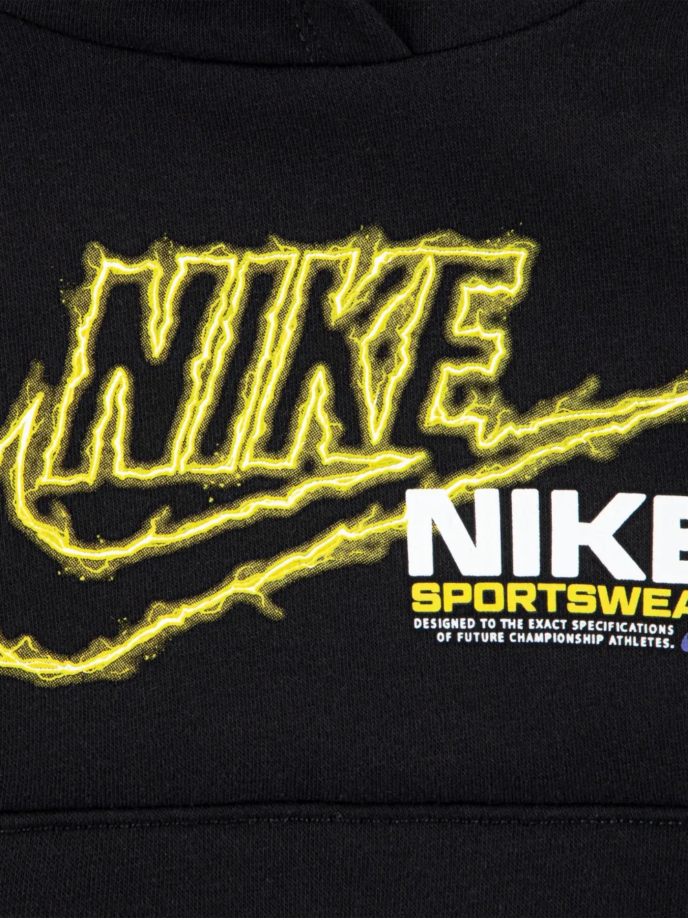 Nike Kids logo-detail tracksuit Zwart