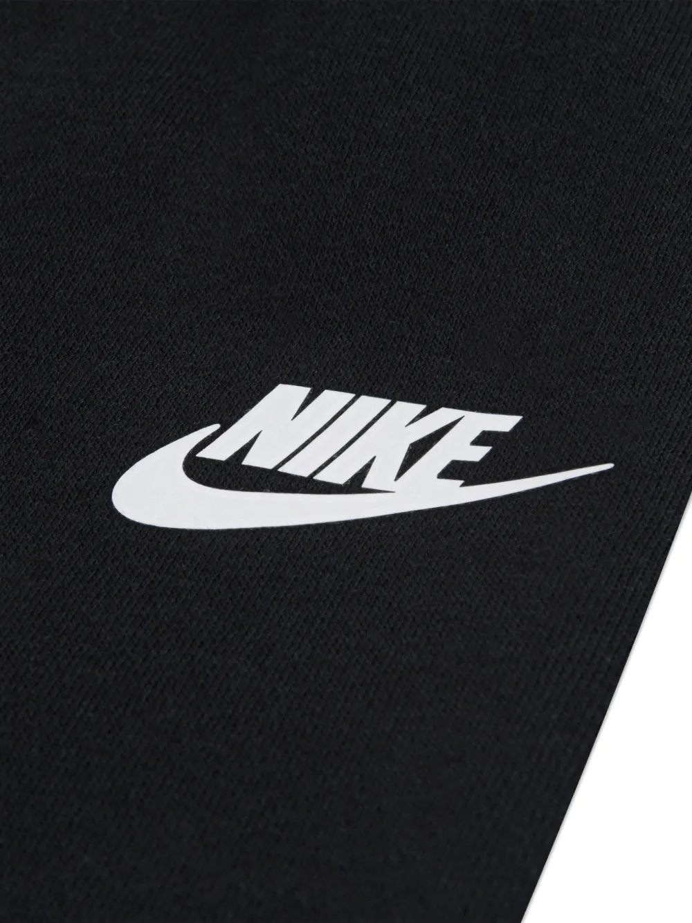 Nike Kids logo-detail tracksuit Zwart
