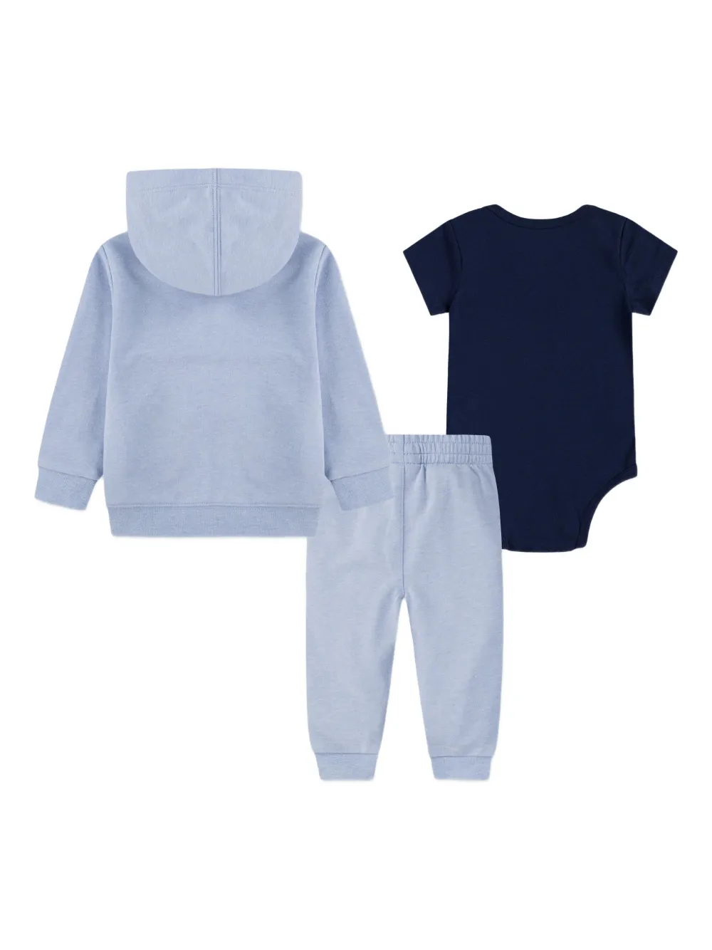 Nike Kids logo-detail tracksuit (set of three) Blauw
