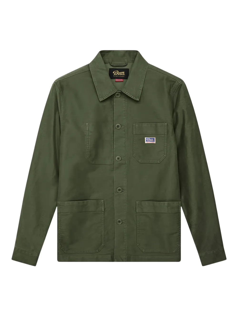 Deus Ex Machina button patch-detail jacket | Green | Image 1