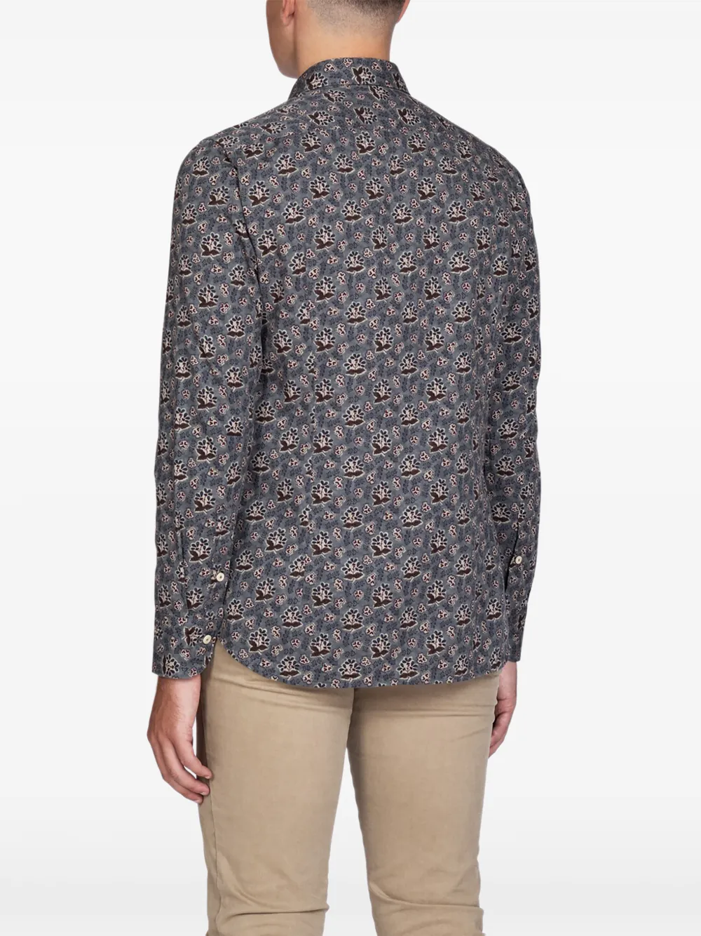  Tintoria Mattei Pattern Shirt - Grey 