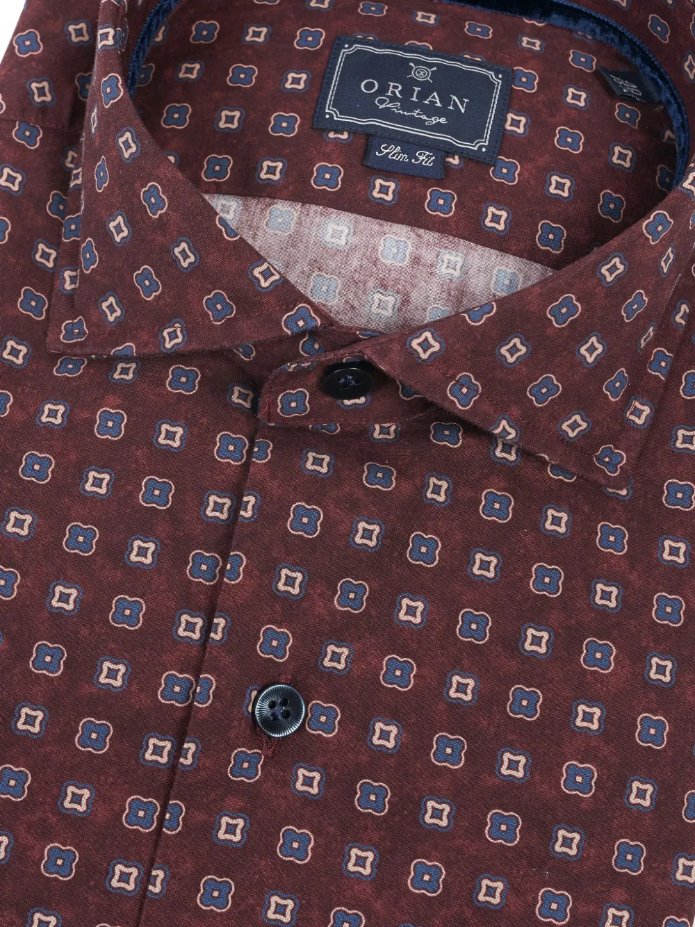 Orian pattern shirt - Rood