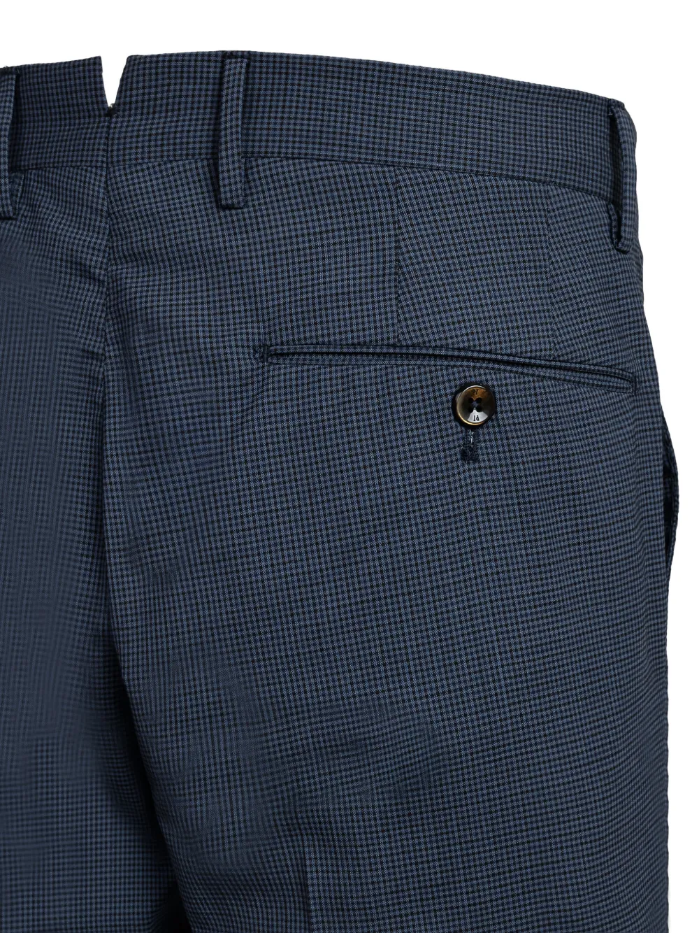 PT Torino check trousers Blauw