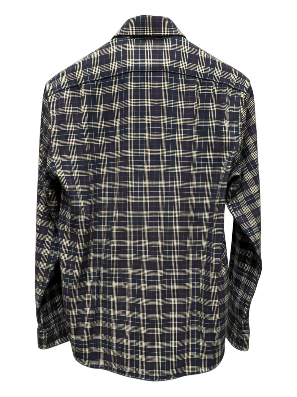 Alley Docks 963 Checked Shirt In Blue