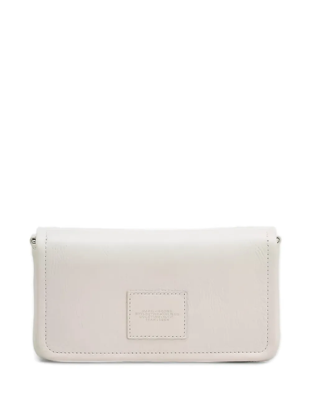 Marc Jacobs Embossed Strap Shoulder Bag In Neutral