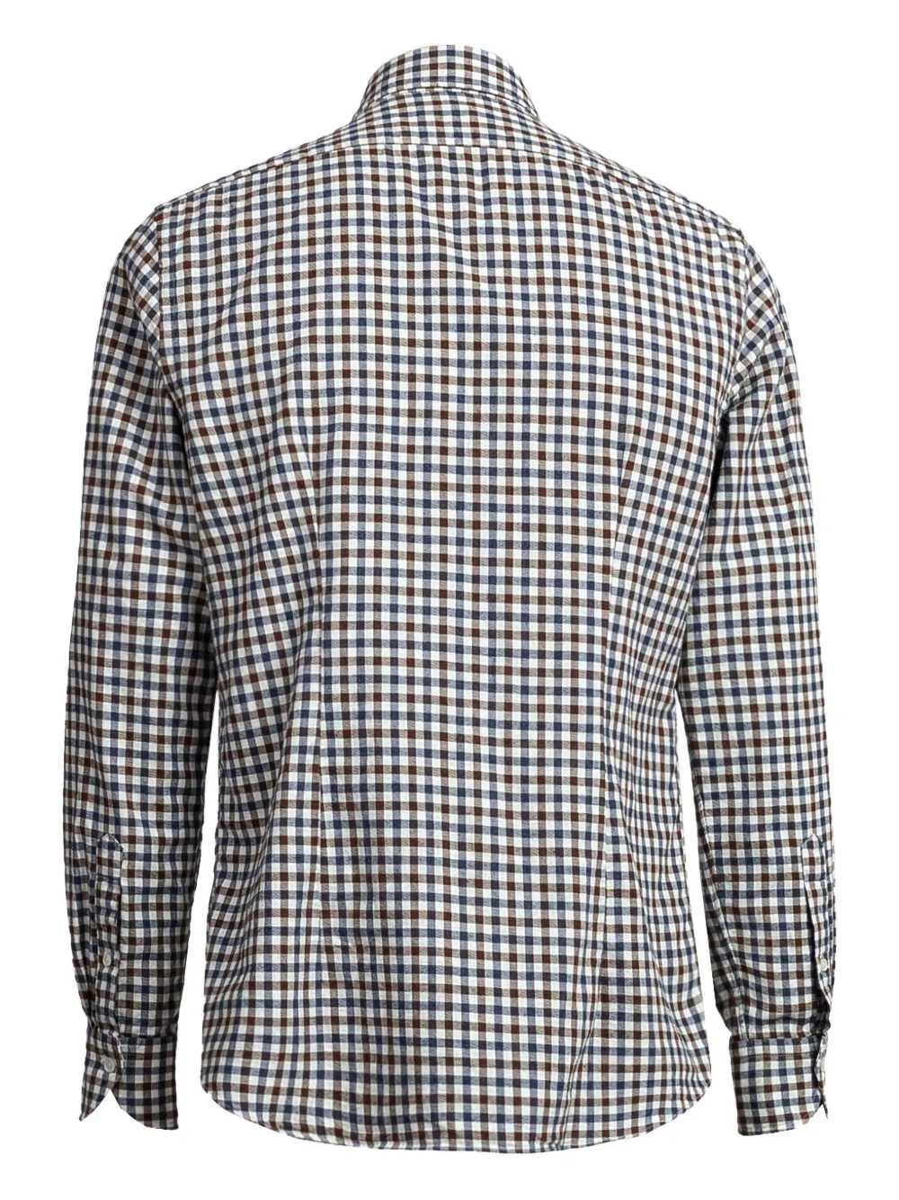 Xacus checked shirt - Blauw