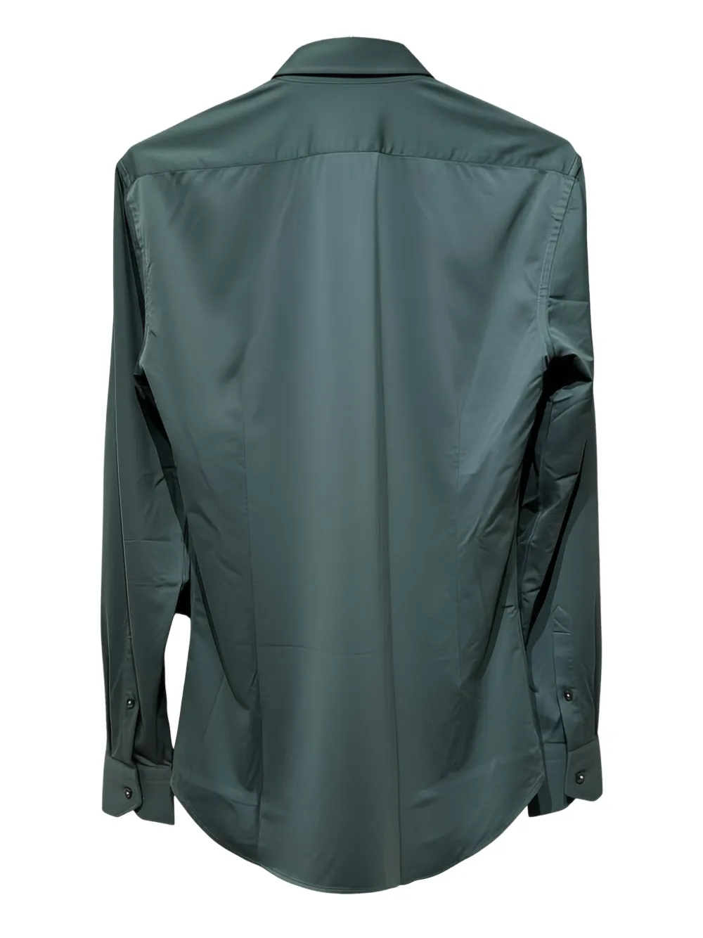 Traiano Milano Linnen overhemd - Groen