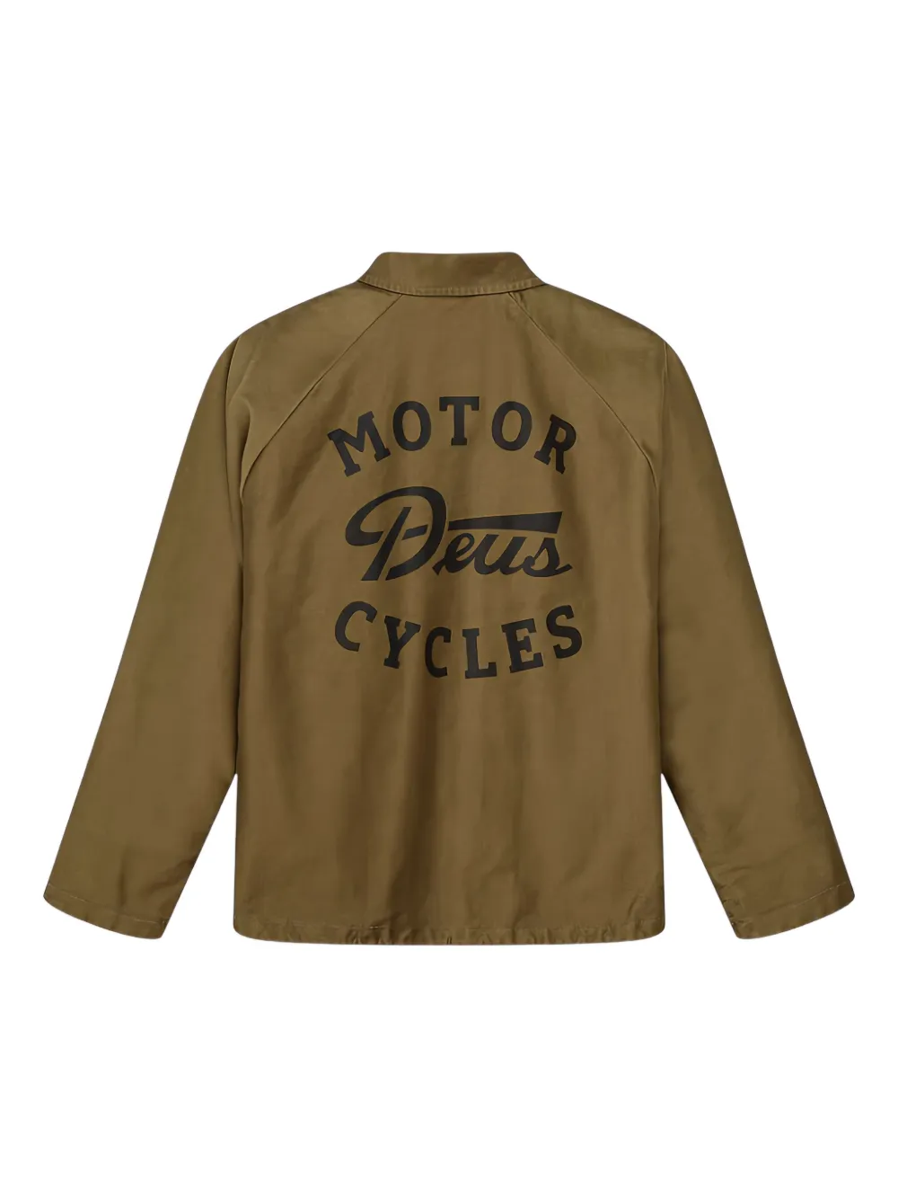 Deus Ex Machina Front-button Fastening Jacket In Brown