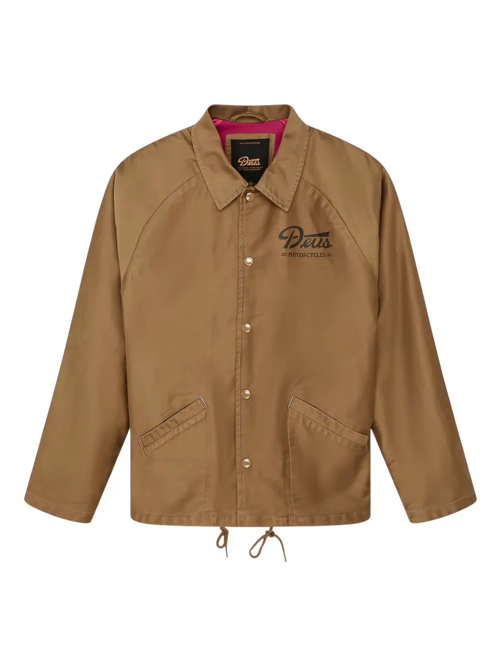 Deus Ex Machina front-button fastening jacket | Brown | Image 1