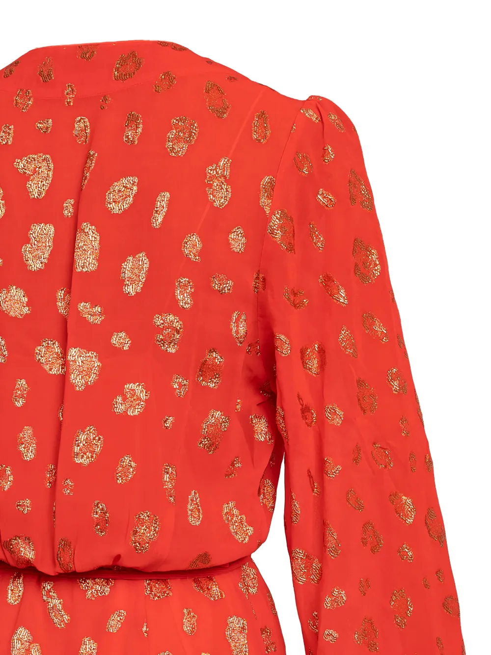 Forte Forte Floral-print Maxi Dress In Red