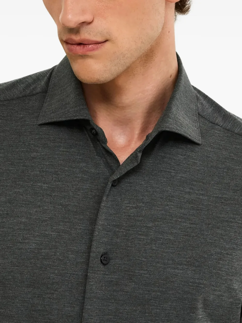 Xacus Buttoned Shirt In Gray