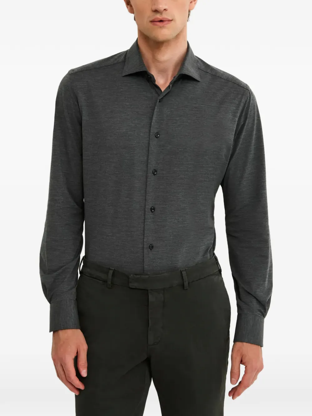 Xacus buttoned shirt - Grijs