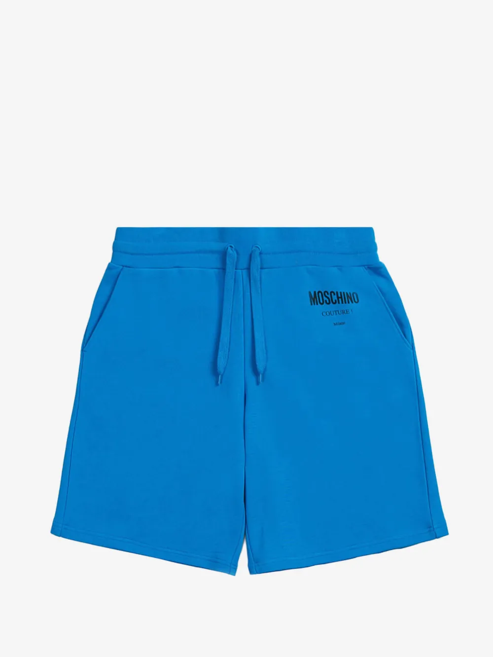 Moschino drawstring logo shorts | Blue | Image 1