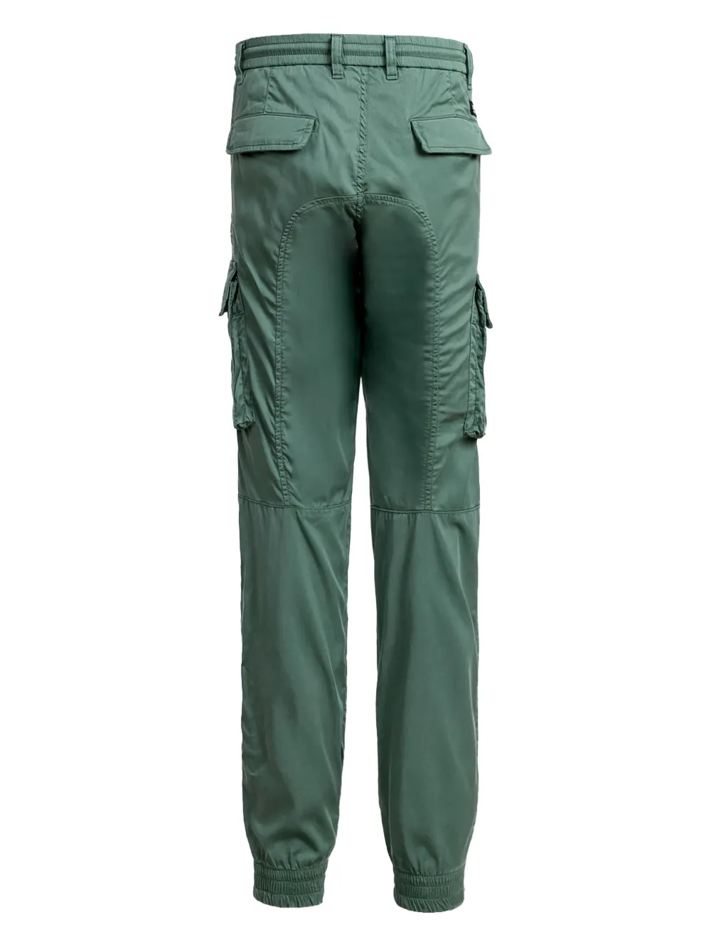 Mason's cargo drawstrings straight-leg trousers - Groen