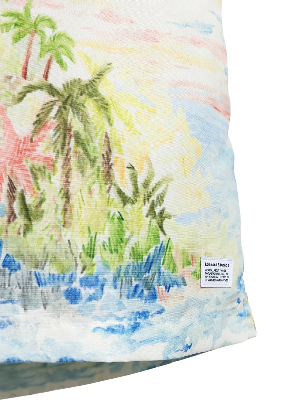 Dean Edmonds Drawstrings Printed Swim Shorts In Multi