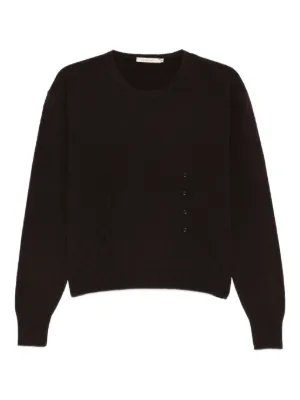 Paloma Wool Ribbed Buttoned Sweater | Brown | FARFETCH