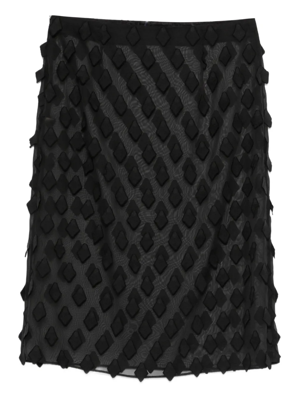 Paloma Wool Doorzichtige midi-rok - Zwart