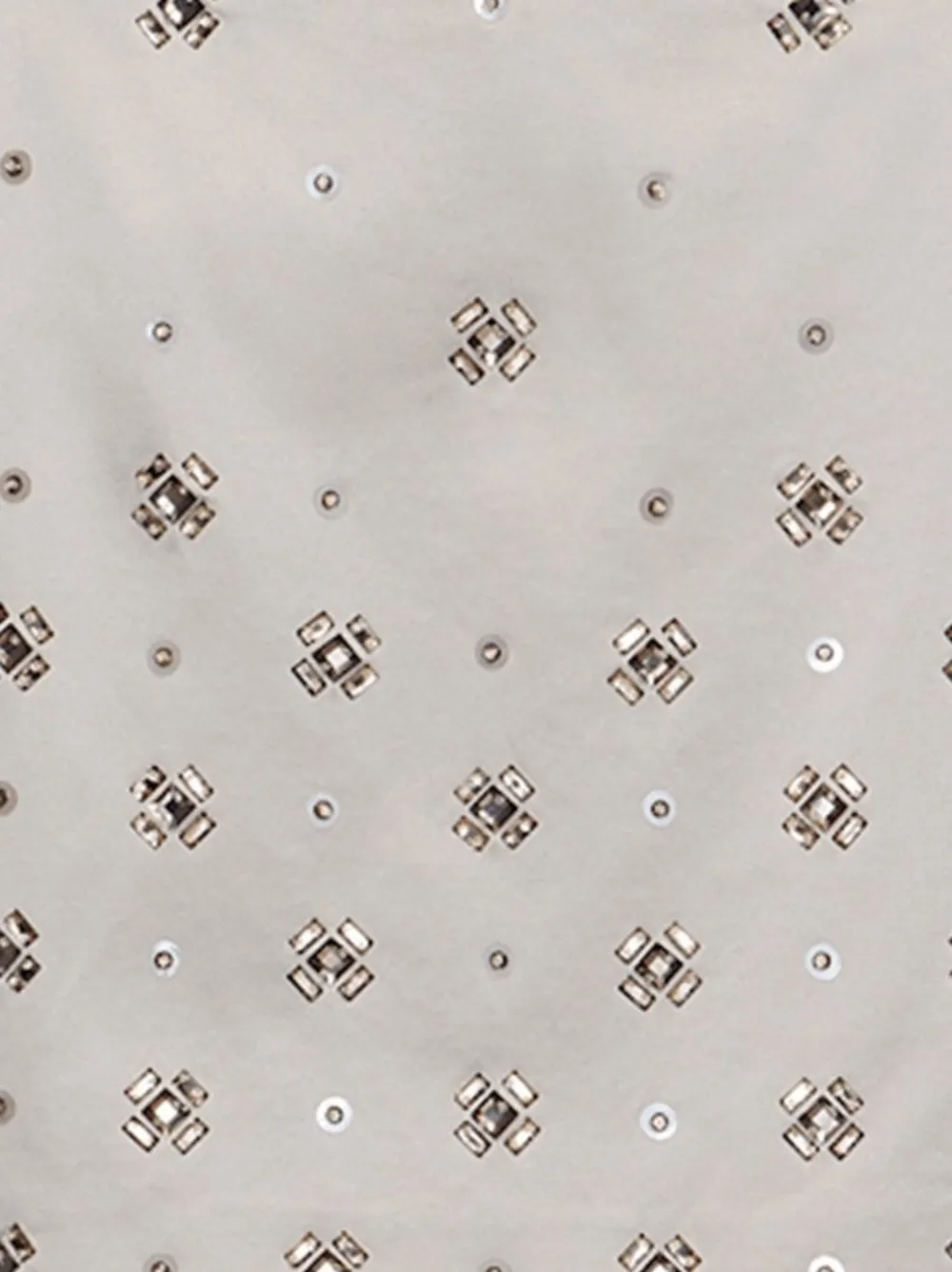 Veronica Beard Olenna embellished mini skirt - Zilver