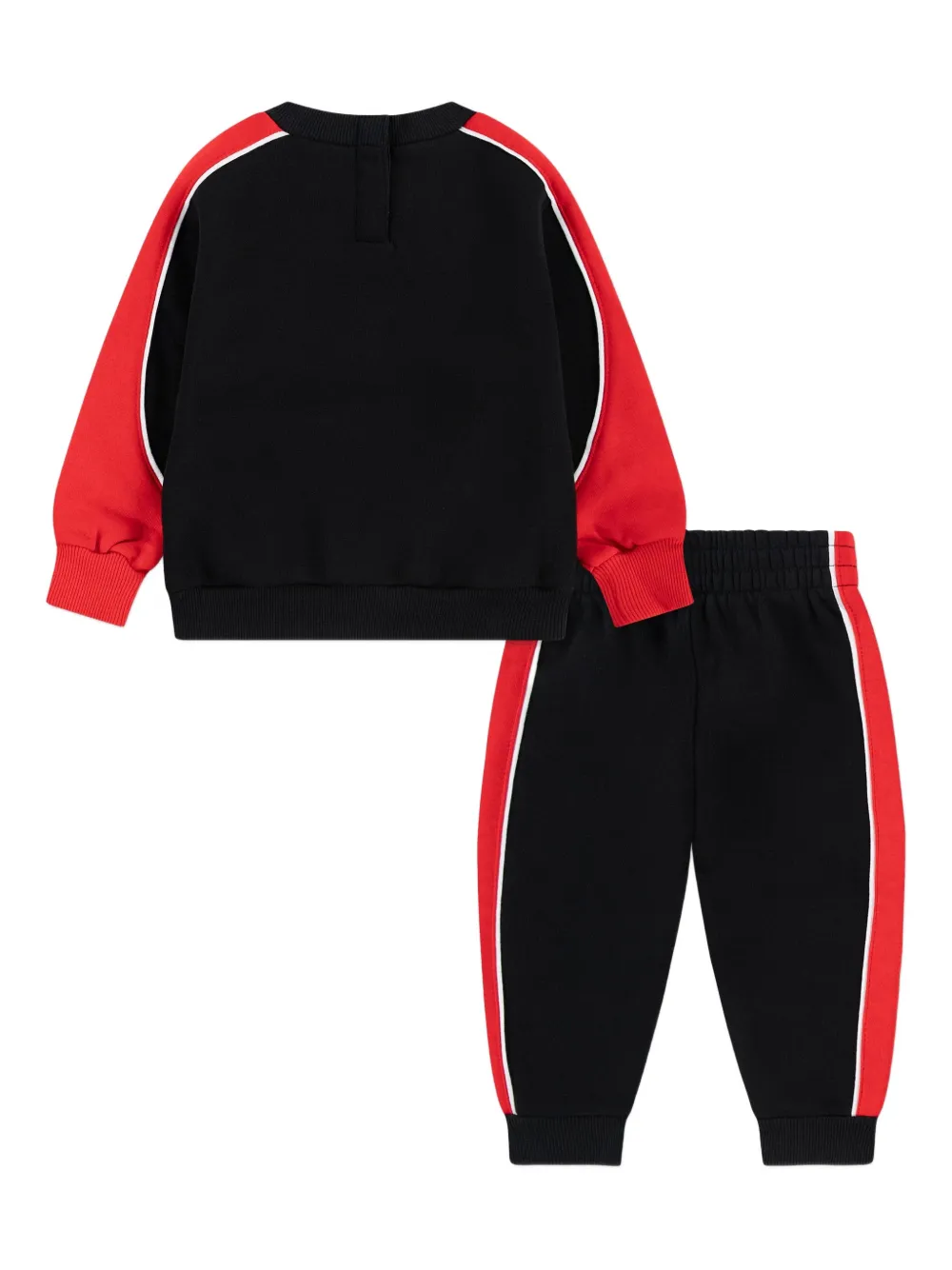 Nike Kids logo-detail tracksuit Zwart