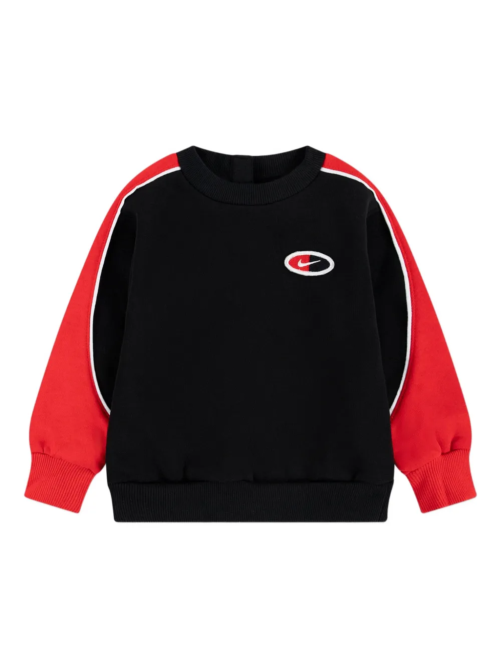 Nike Kids logo-detail tracksuit Zwart