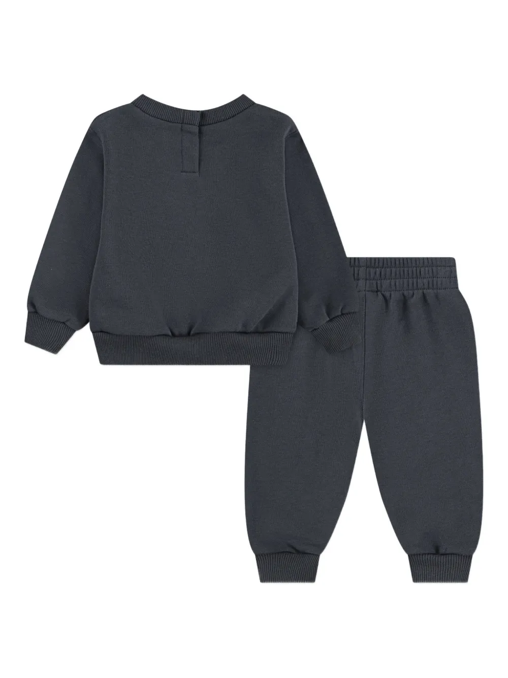 Nike Kids graphic-print tracksuit Grijs