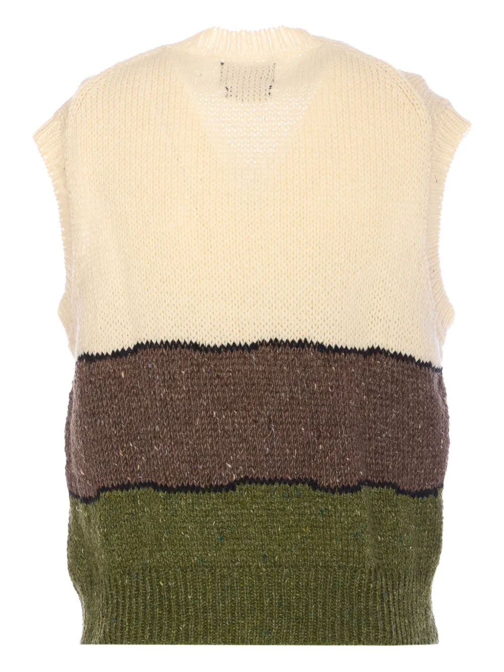 Howlin' Bumper Lover Knit Vest In Neutral