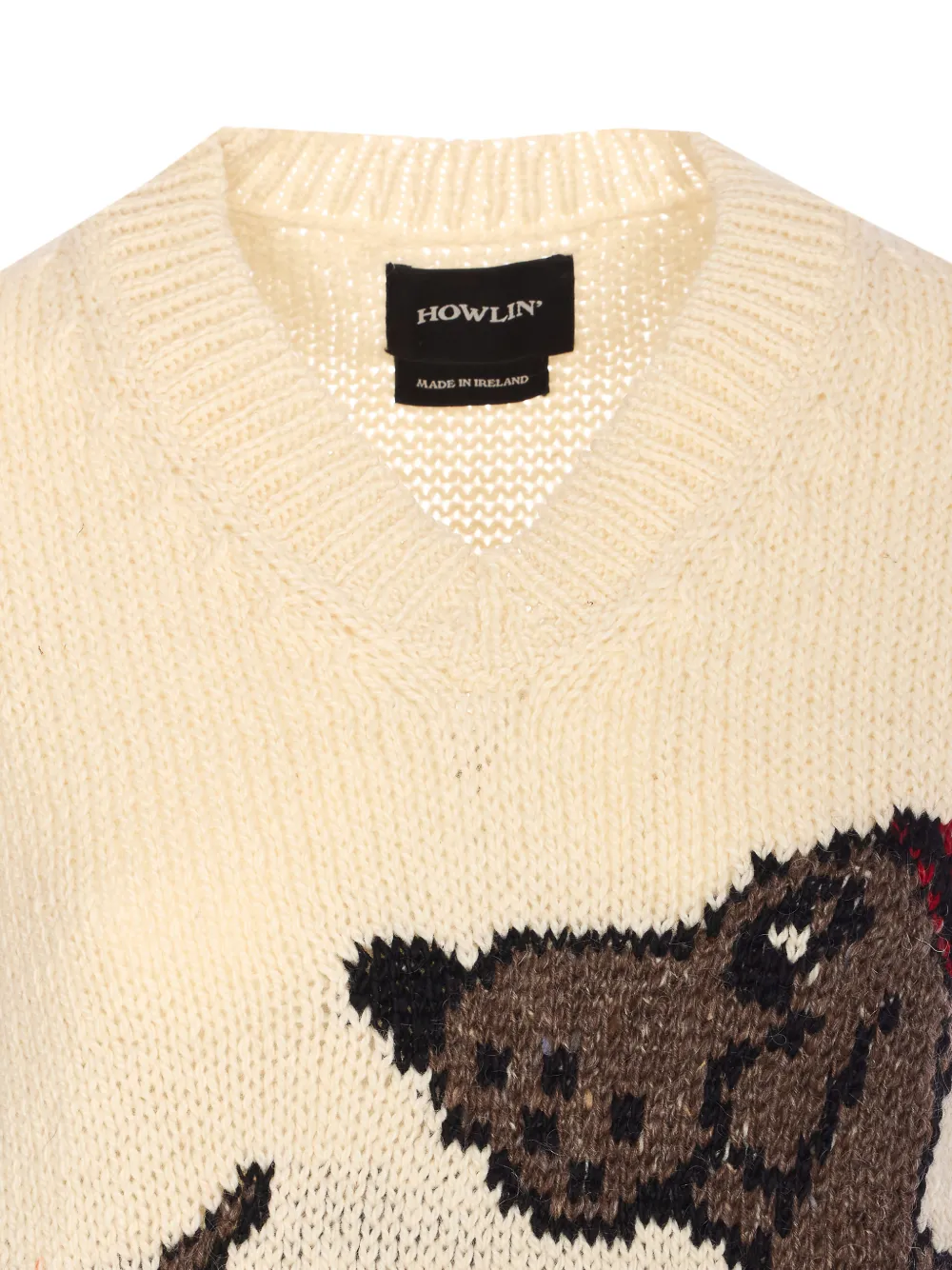 Howlin' Bumper Lover Knit Vest In Neutral